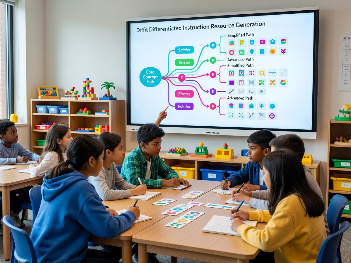 Diffit Differentiated Instruction Resource Generation